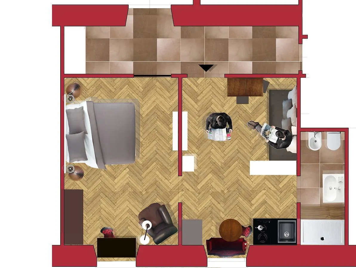 Piranesi Charmsuite Rom 0*,